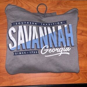Gray Savannah Georgia sweatshirt